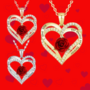 Colar Eterno de Rosas - Presente de Dia dos Namorados